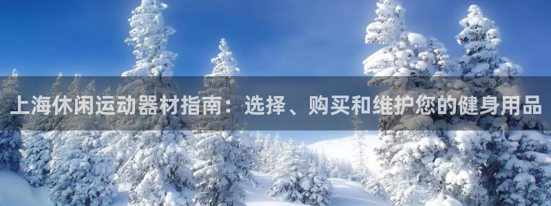 意昂体育3招商：上海休闲运动器材指南：选择、购买和维