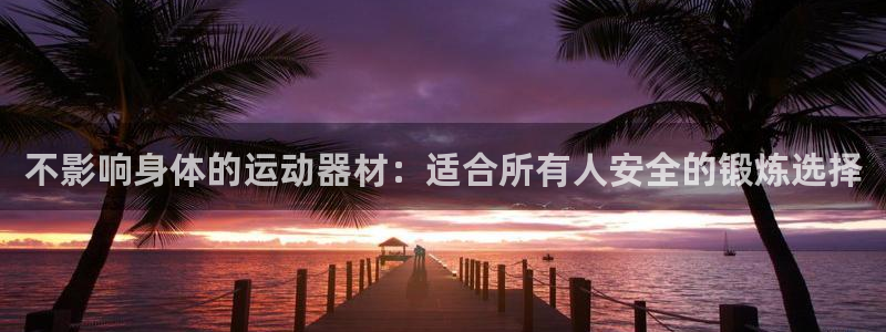 意昂3科技：不影响身体的运动器材：适合所有人安全的锻