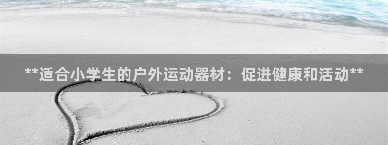 意昂3娱乐首页官网下载：**适合小学生的户外运动器材：促进健