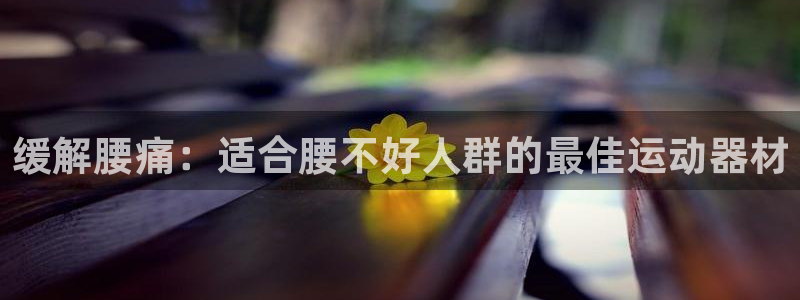 意昂体育3平台假的吗是真的吗吗：缓解腰痛：适合腰不好人群的最